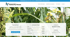 Desktop Screenshot of butterflyhouse.com.au